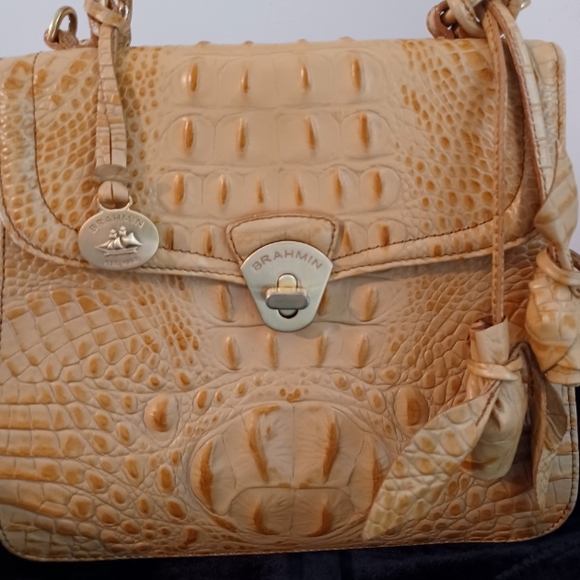 Brahmin VINTAGE VITTORIA ROSE Satchel - Picture 11 of 11